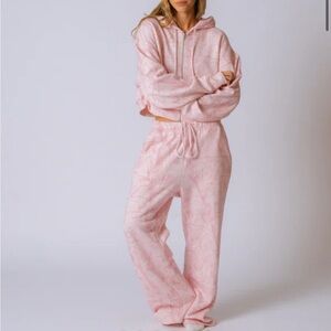 DAIRY BOY - Bubblegum Camo Straight Leg Sweatpants